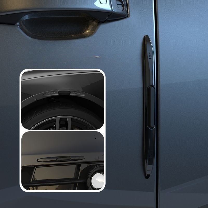 Built-in airbag-compatible silicone bumpers