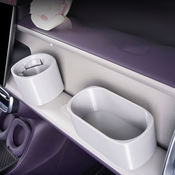 Passenger Cup Holder &amp; Snack Storage Tray Set For Leapmotor B10 &amp; B05