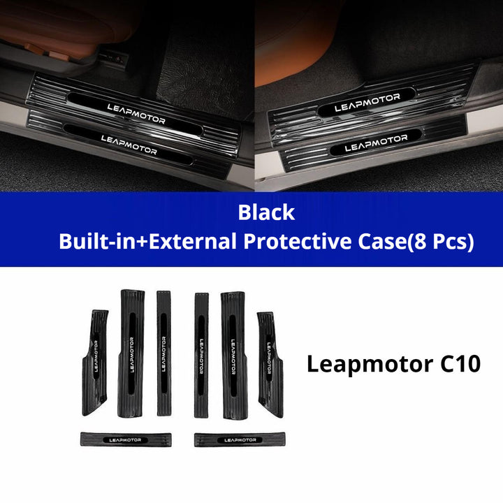 Türschwellenschutz aus Edelstahl für Leapmotor