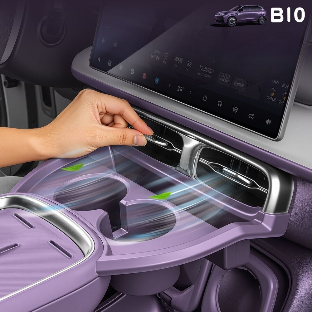 Center Console Cup Holder and Storage Box for Leapmotor B10 - COSYEV