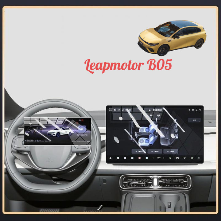 Navigation Touch &amp; Dashboard Film Screen Protector for Leapmotor B05