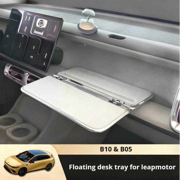 Floating desk tray for leapmotor B10 &amp; B05