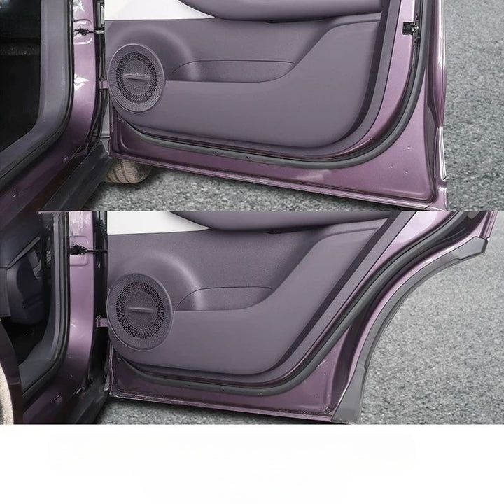 Tapis en cuir anti-coup de pied pour portières et boîte à gants pour Leapmotor B10