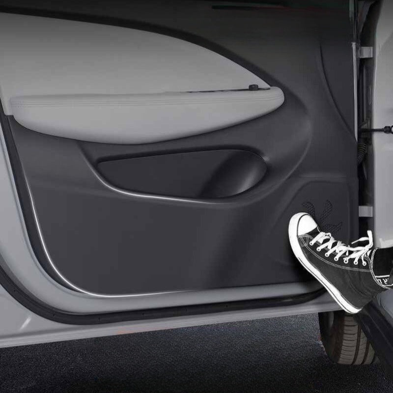 Tapis en cuir anti-coup de pied pour portière et boîte à gants passager pour Leapmotor T03