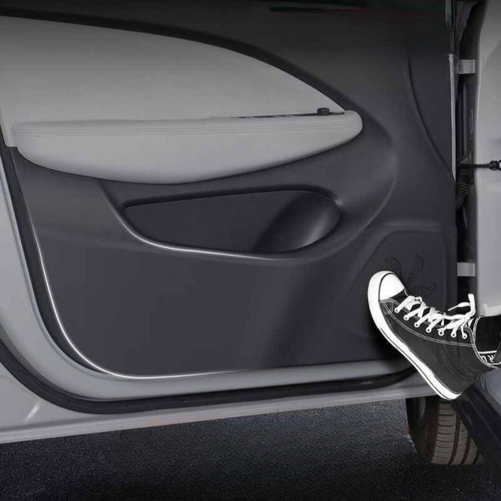 Tapis en cuir anti-coup de pied pour portière et boîte à gants passager pour Leapmotor T03