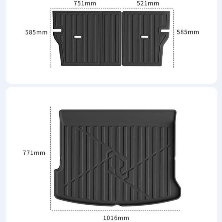 TPE Floor Mats &amp; Trunk Mats for Leapmotor B05