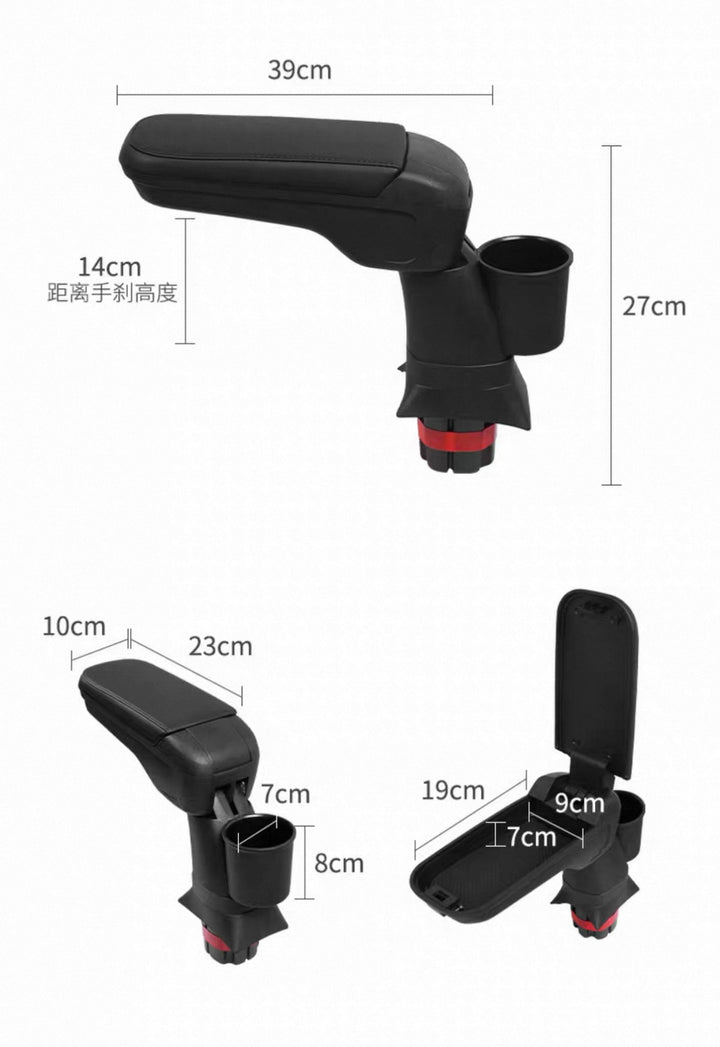 Central Armrest Box with Water Cup Holder for Leapmotor T03