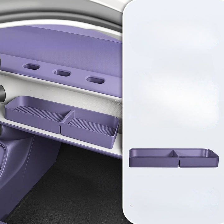 Passenger-side extended storage compartment for Leapmotor B10