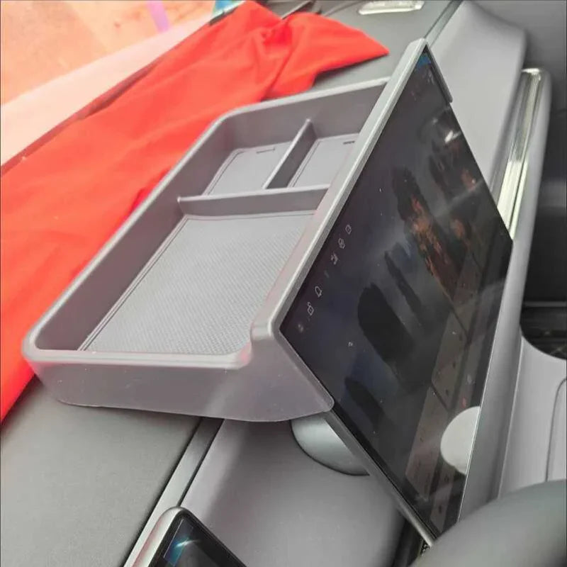 Storage compartment behind the center console screen for Leapmotor C10 - COSYEV