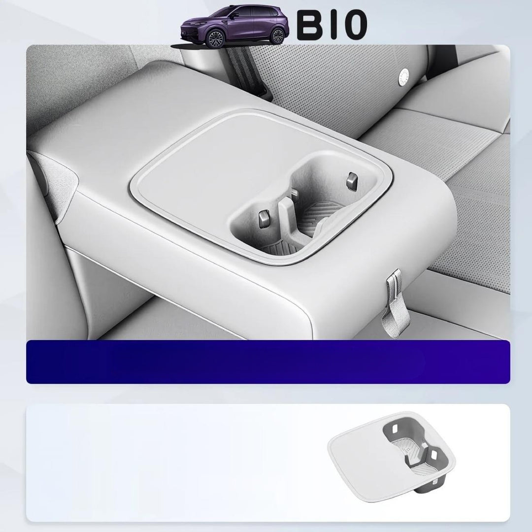 Rear Seat Cup Holder Silicone Mat for Leapmotor B10