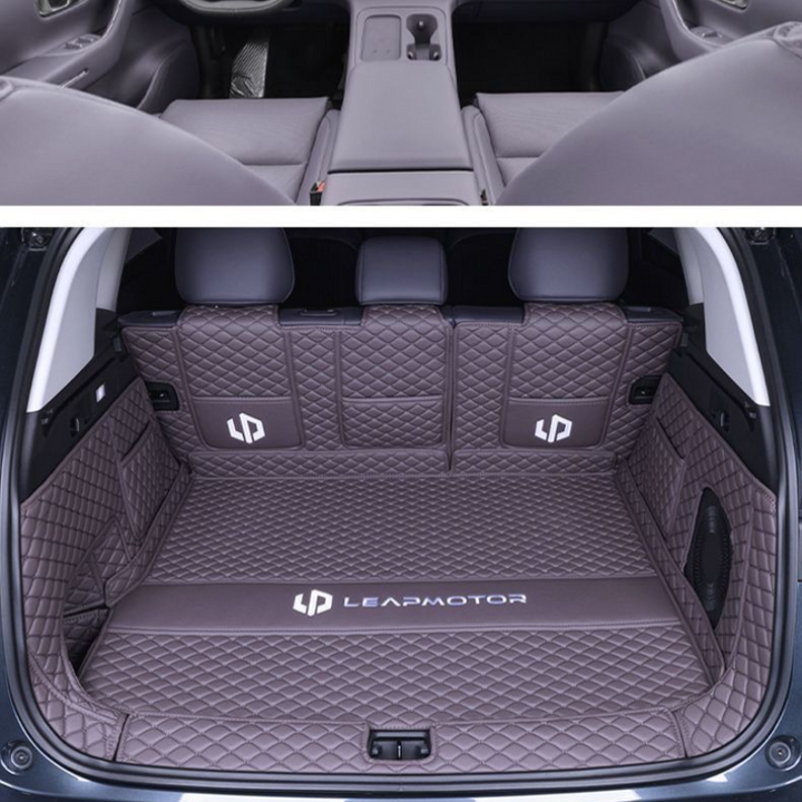 Full-coverage Leather Trunk Mat for Leapmotor C10