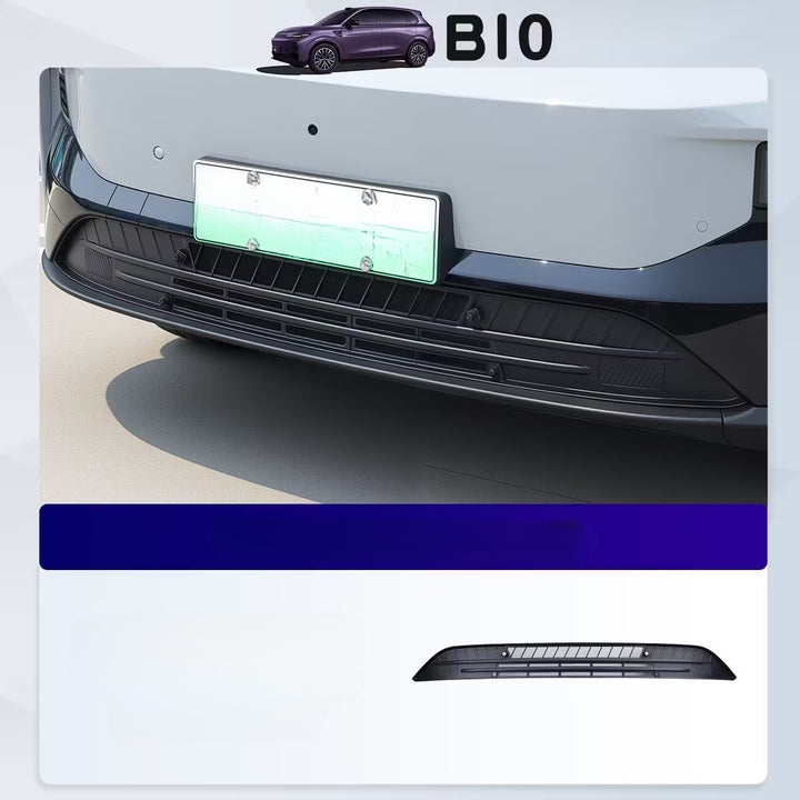 Calandre grillagée de protection anti-insectes de pare-chocs inférieur pour Leapmotor B10 | Grille anti-insectes divisée en 3 pièces, installation par clip