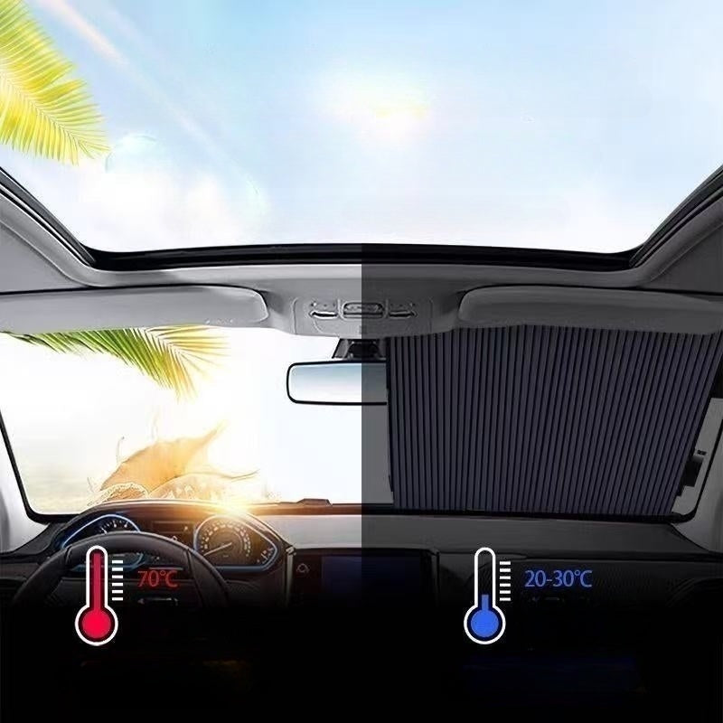 Einziehbare Auto-Windschutzscheiben-Sonnenblende