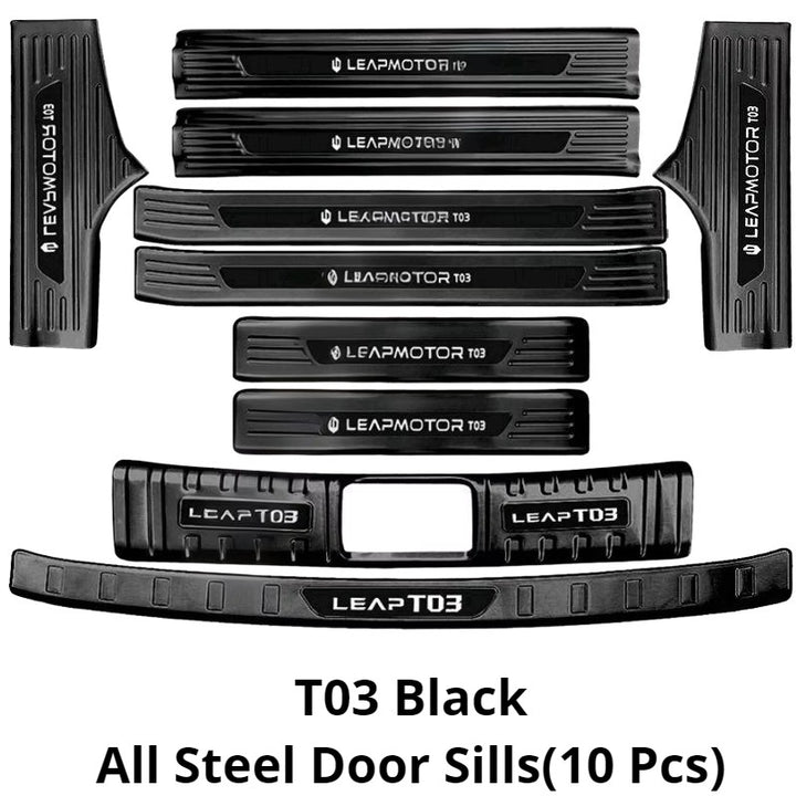 Stainless Steel Door Sill Protector for Leapmotor