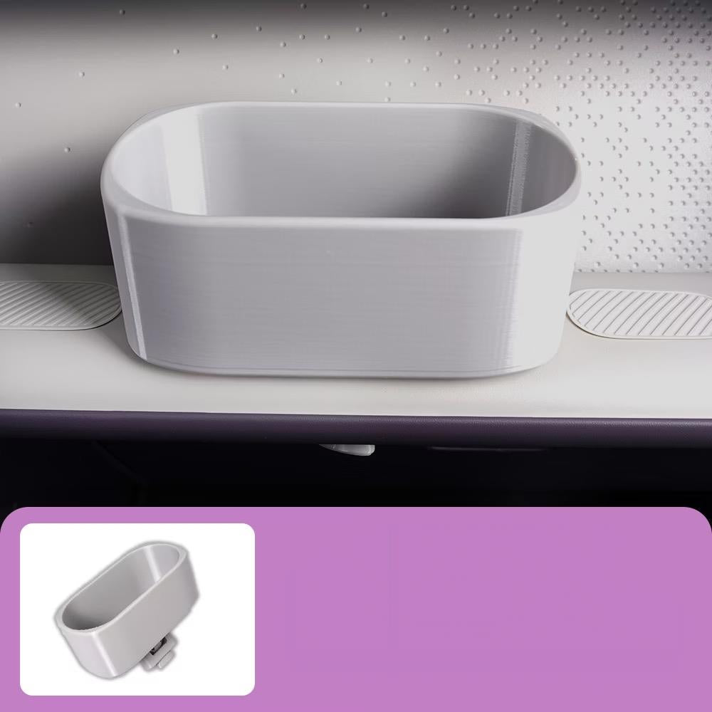 Passenger Cup Holder &amp; Snack Storage Tray Set For Leapmotor B10 &amp; B05