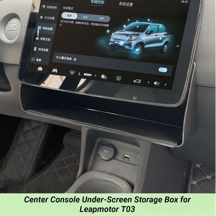 Center Console Under-Screen Storage Box for Leapmotor T03