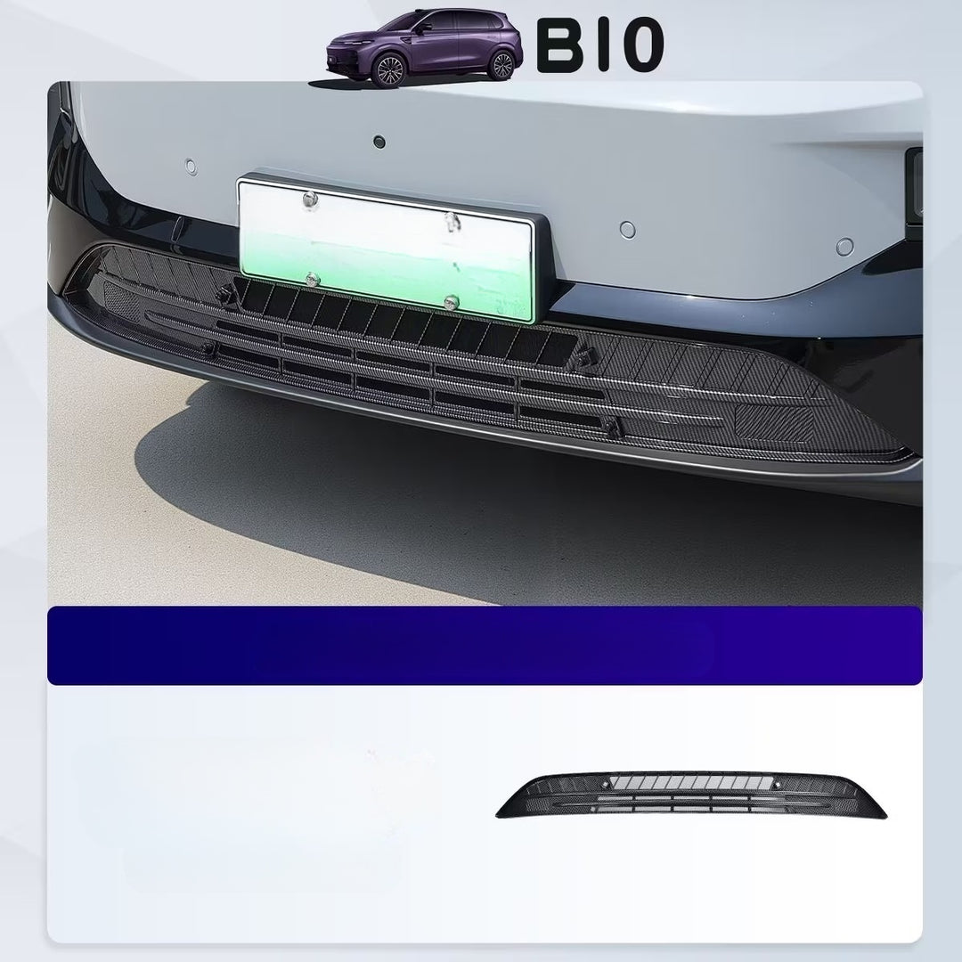 Calandre grillagée de protection anti-insectes de pare-chocs inférieur pour Leapmotor B10 | Grille anti-insectes divisée en 3 pièces, installation par clip