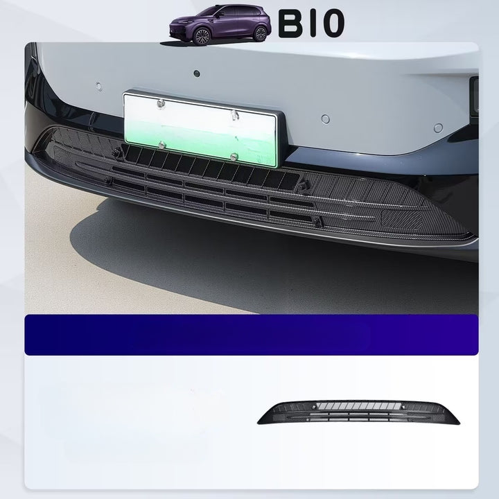 Calandre grillagée de protection anti-insectes de pare-chocs inférieur pour Leapmotor B10 | Grille anti-insectes divisée en 3 pièces, installation par clip