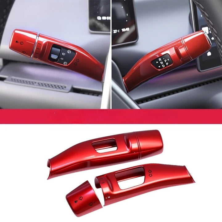 Steering wheel gear selector, wiper lever cover for Leapmotor C10