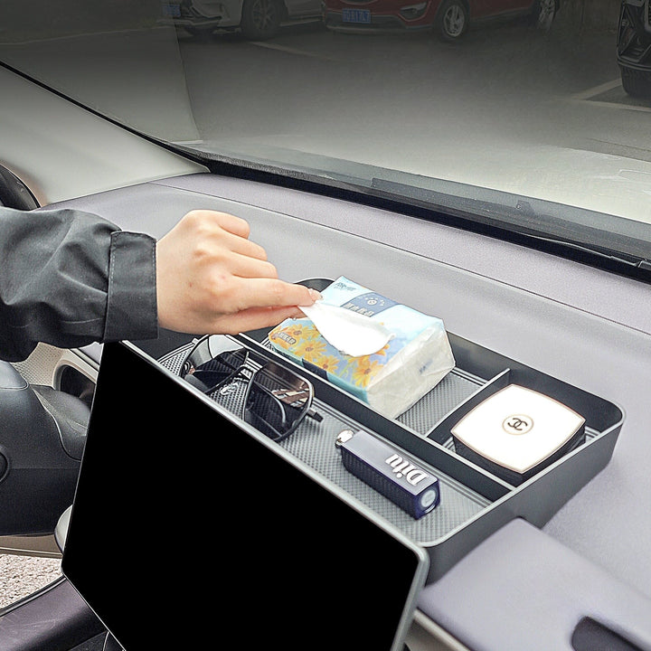 Center Console Screen Rear Storage Box for Leapmotor B10