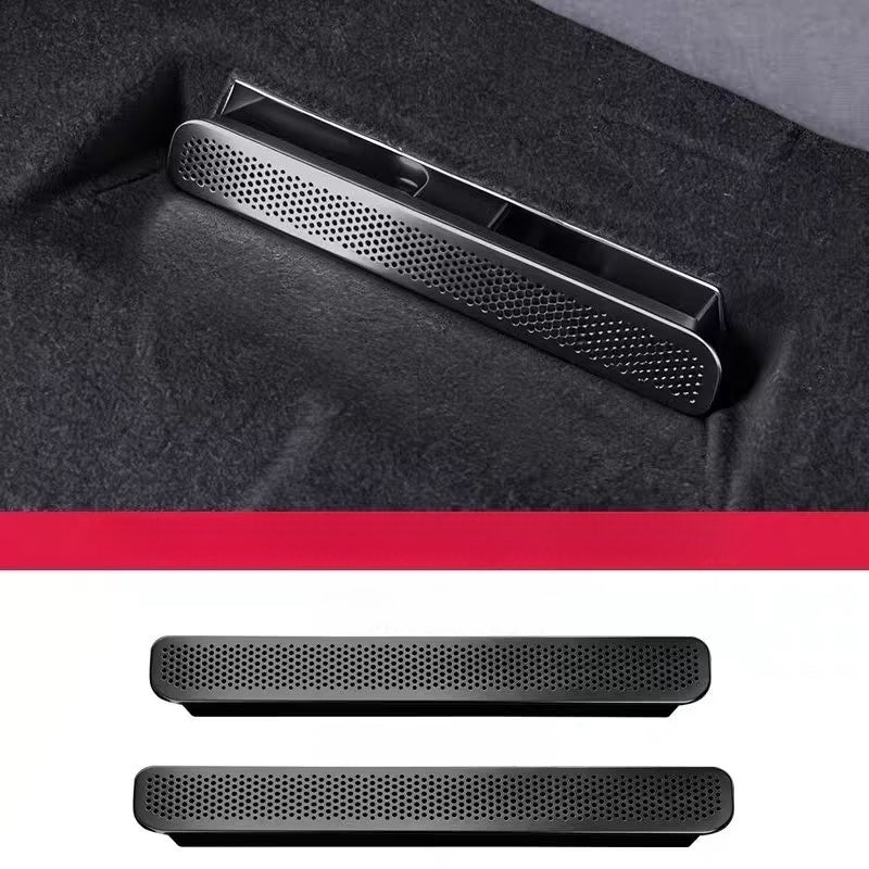 Stainless steel under seat vent cover for Leapmotor B05