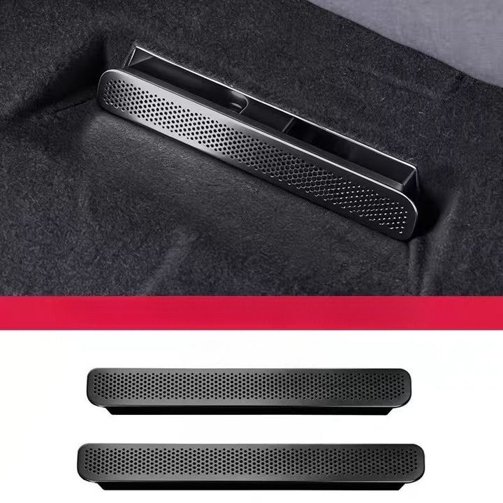 Stainless steel under seat vent cover for Leapmotor B05