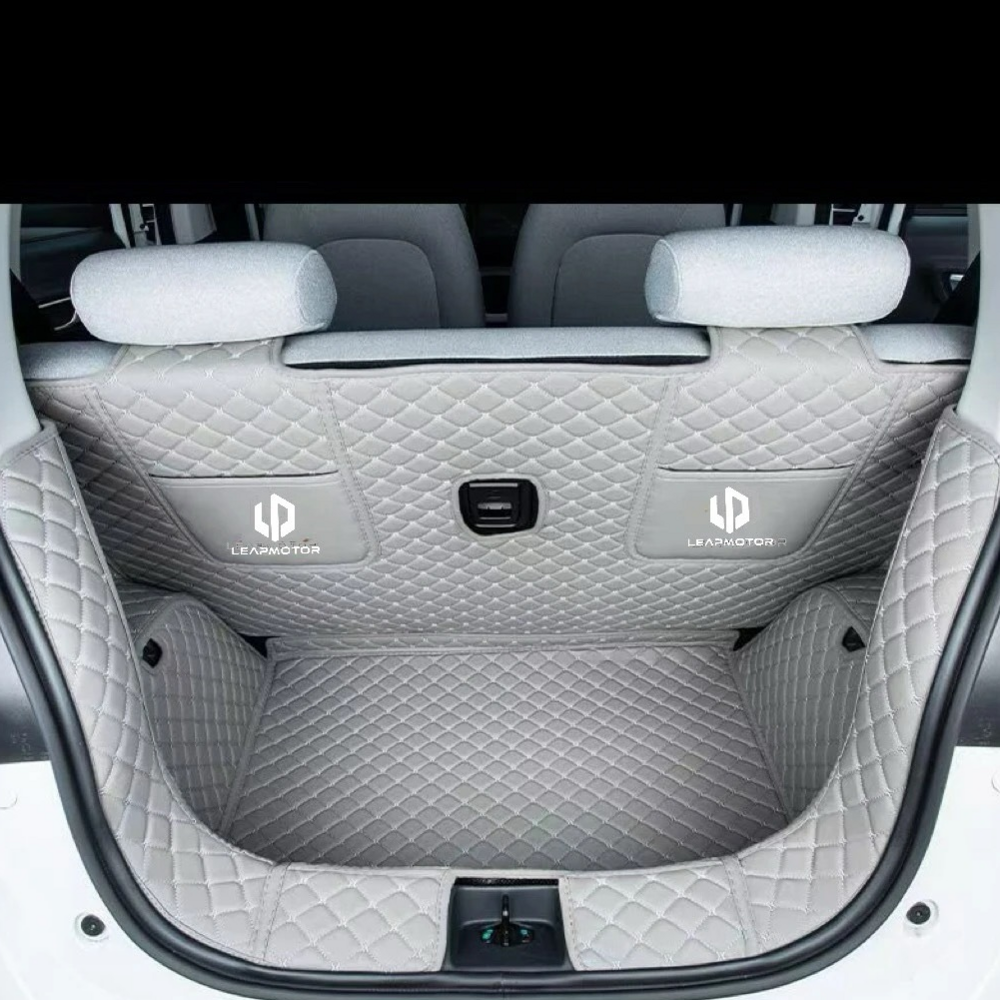 Full-coverage Leather Trunk Mat for Leapmotor T03 - COSYEV