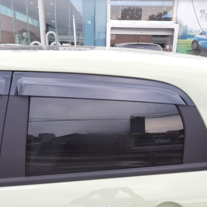 Voller schwarzer Fenster-Windabweiser für Leapmotor T03