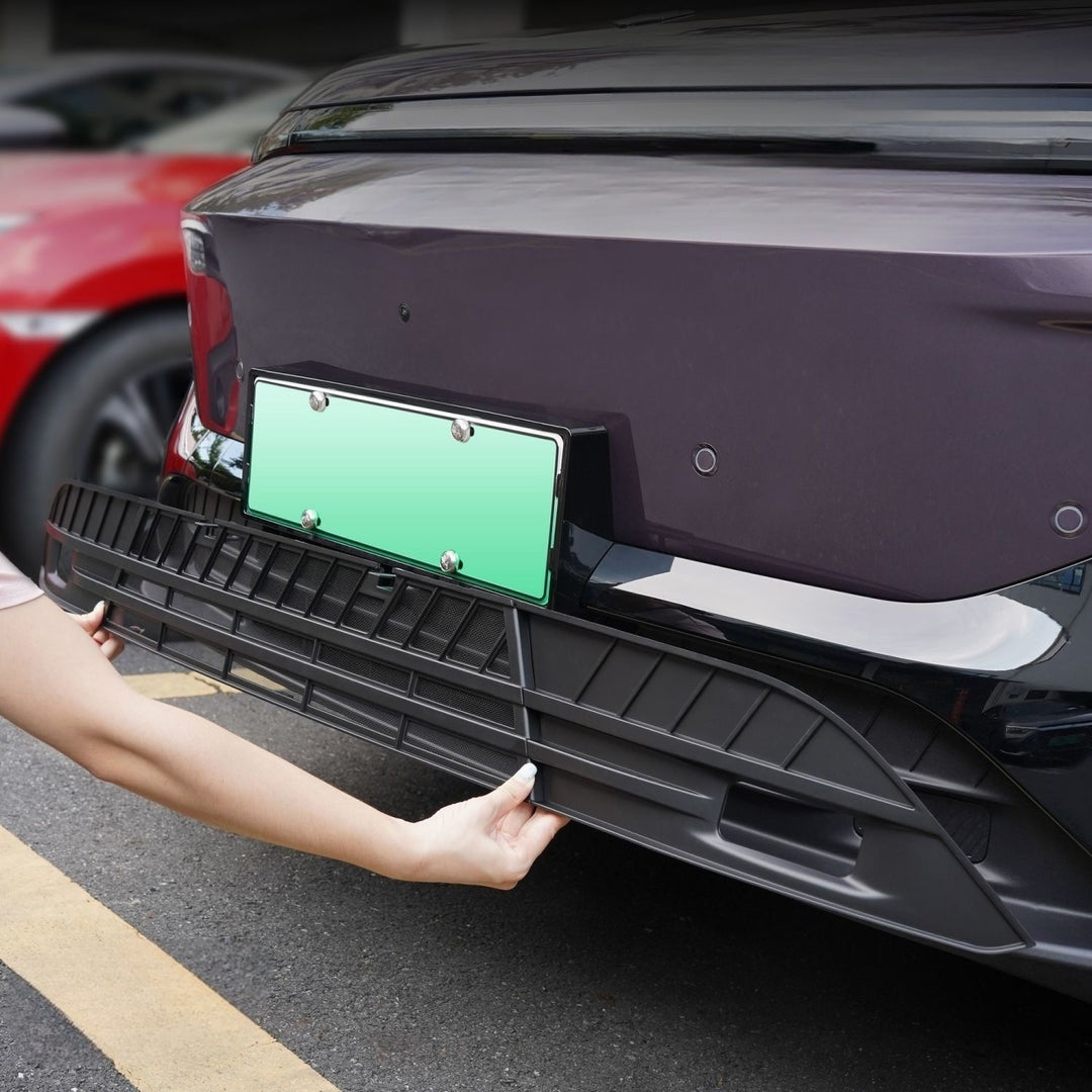 Calandre grillagée de protection anti-insectes de pare-chocs inférieur pour Leapmotor B10 | Grille anti-insectes divisée en 3 pièces, installation par clip