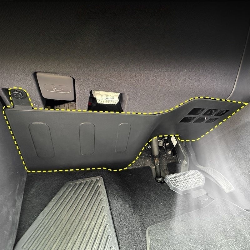 Plaque de protection de câblage ABS sous le volant pour Leapmotor B10
