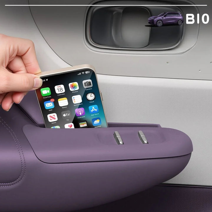 Tapis de rangement en silicone pour porte Leapmotor B10
