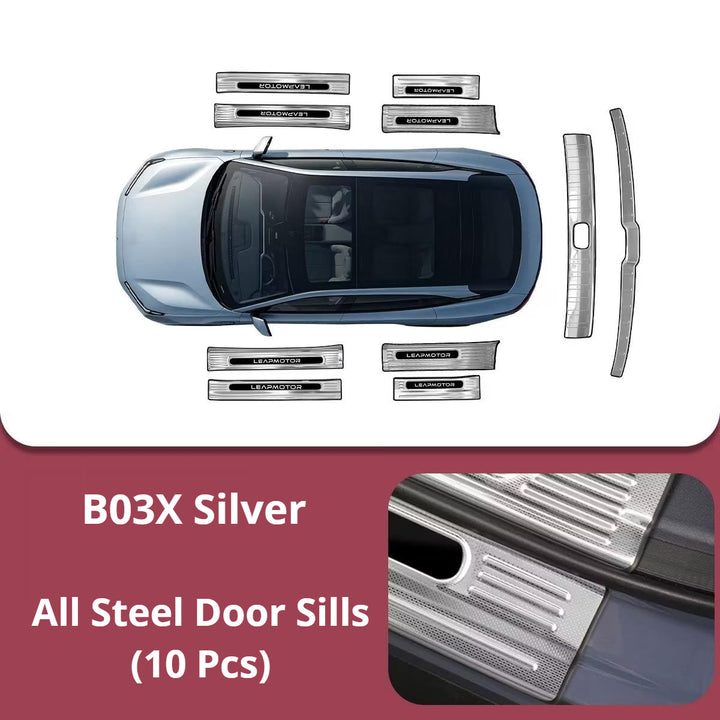 Stainless Steel Door Sill Protector for Leapmotor