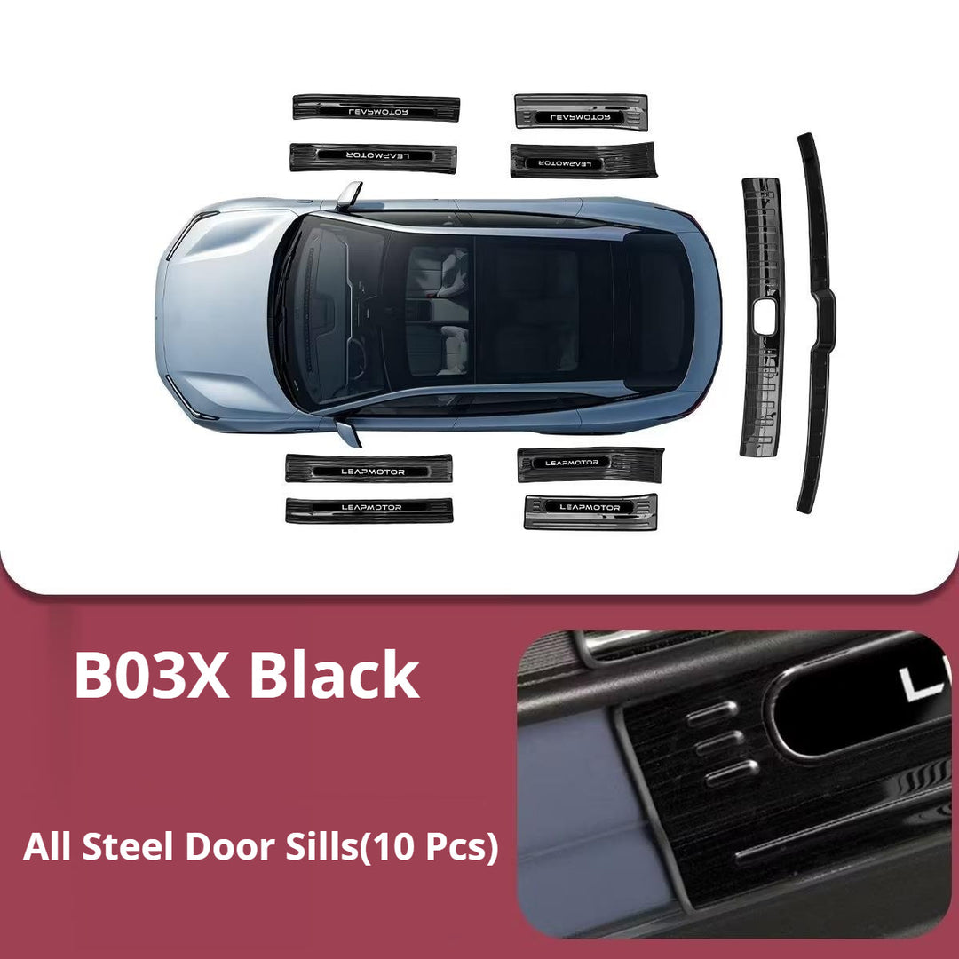 Stainless Steel Door Sill Protector for Leapmotor