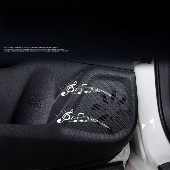 Tapis en cuir anti-coup de pied pour portières et boîte à gants pour Leapmotor B10