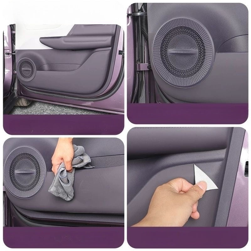 Tapis en cuir anti-coup de pied pour portières et boîte à gants pour Leapmotor B10