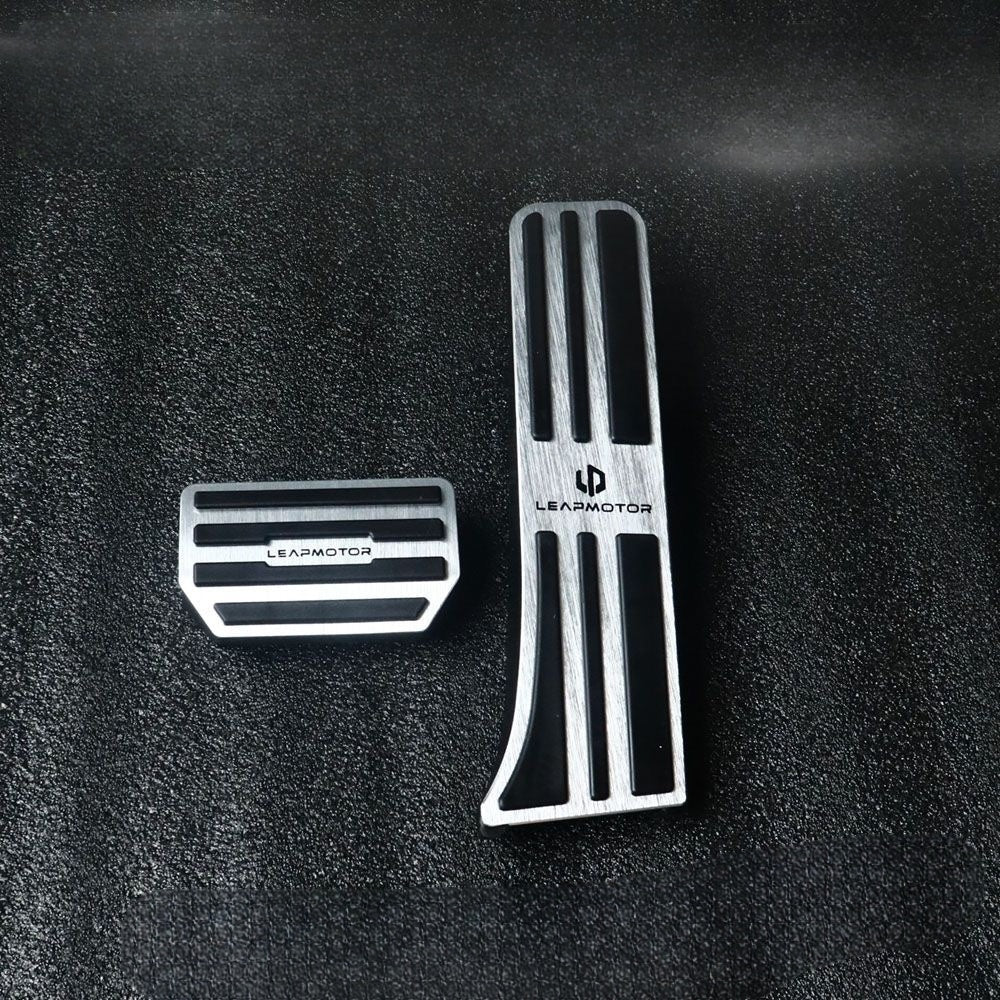 Aluminum Brake &amp; Accelerator Pedal Covers for Leapmotor (2 Pcs)