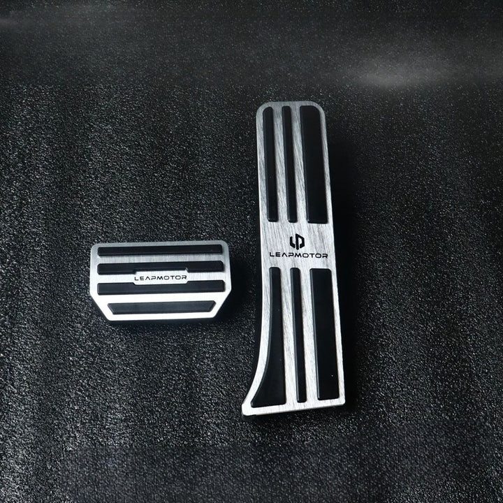 Aluminum Brake &amp; Accelerator Pedal Covers for Leapmotor (2 Pcs)