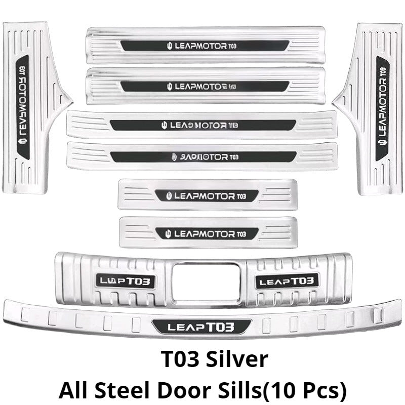 Stainless Steel Door Sill Protector for Leapmotor