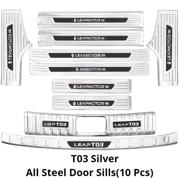 Stainless Steel Door Sill Protector for Leapmotor