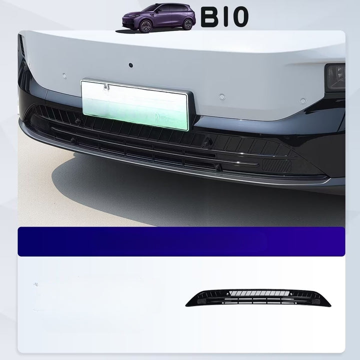 Calandre grillagée de protection anti-insectes de pare-chocs inférieur pour Leapmotor B10 | Grille anti-insectes divisée en 3 pièces, installation par clip