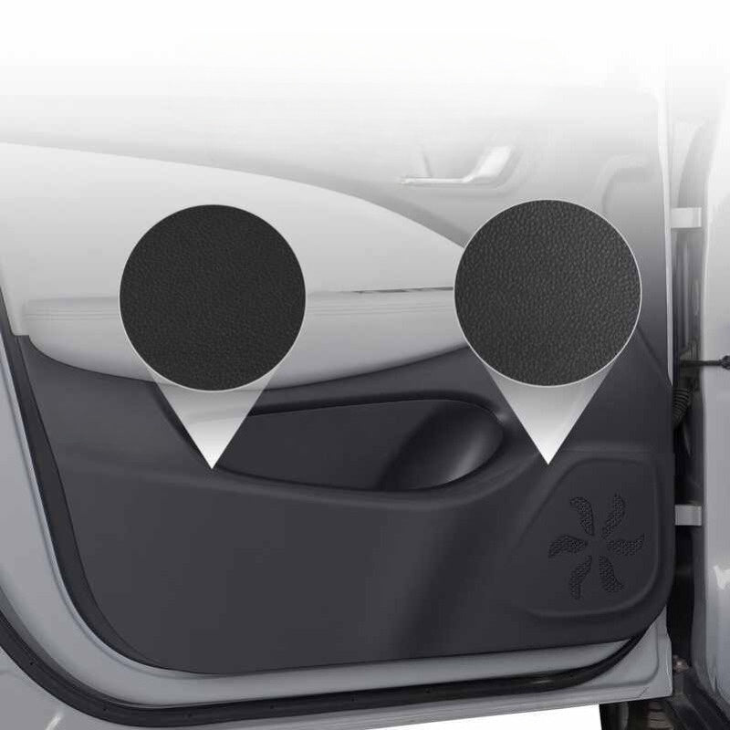 Tapis en cuir anti-coup de pied pour portière et boîte à gants passager pour Leapmotor T03