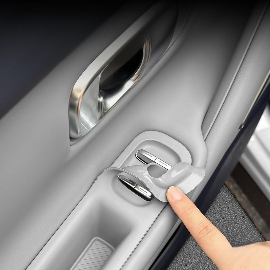 Door Window Switch Silicone Pad | Car Door Handle Storage Tray Protector for Leapmotor B03X