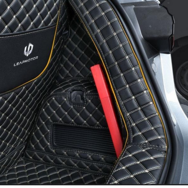 Full-coverage Leather Trunk Mat for Leapmotor T03 - COSYEV