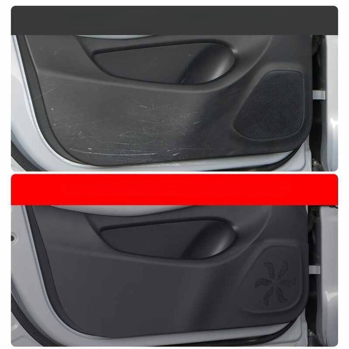 Tapis en cuir anti-coup de pied pour portière et boîte à gants passager pour Leapmotor T03