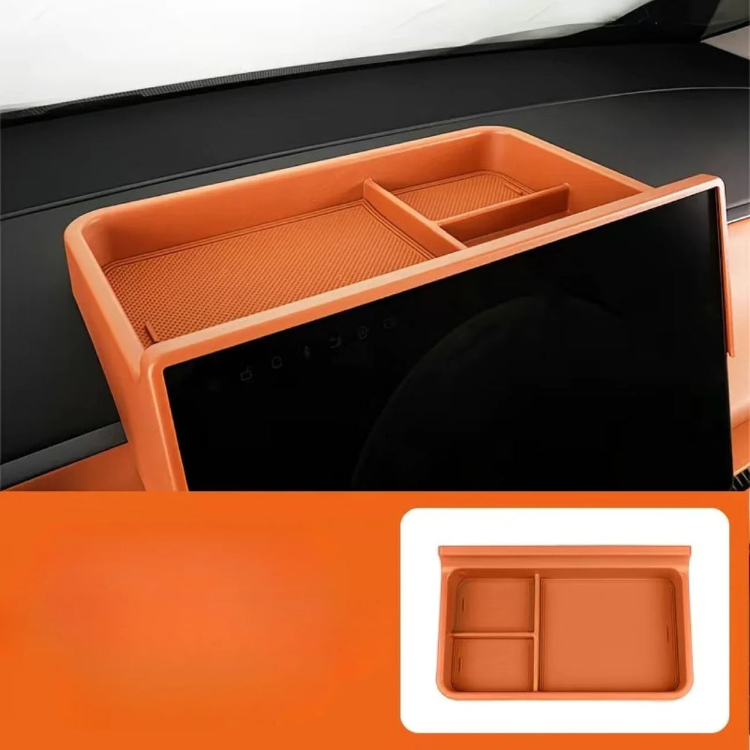 Storage compartment behind the center console screen for Leapmotor C10 - COSYEV