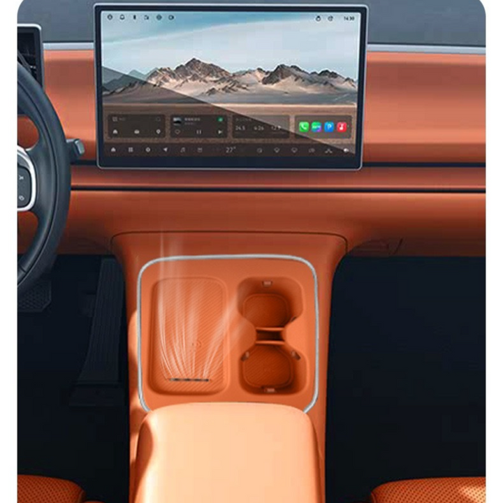 Wireless charging and water cup silicone case for Leapmotor C10