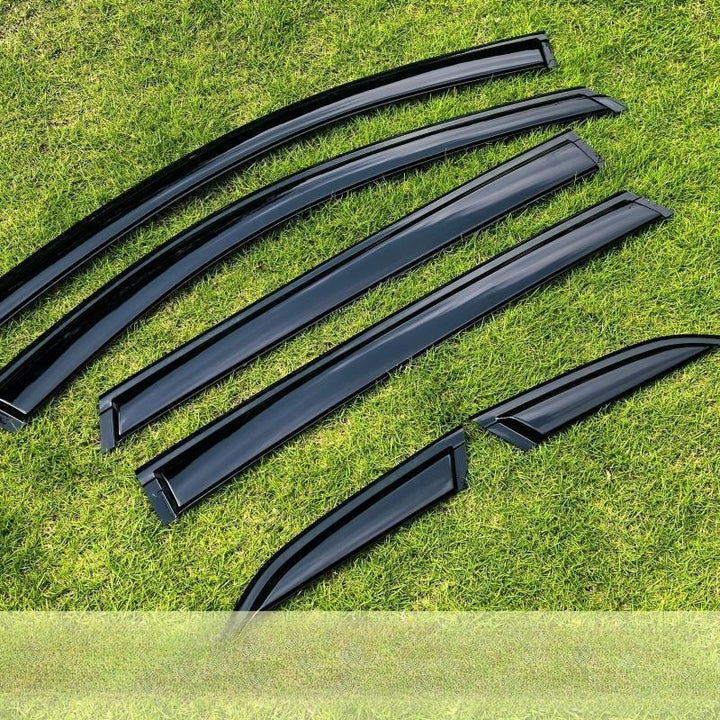 Komplett schwarzer Fenster-Windabweiser für Leapmotor
