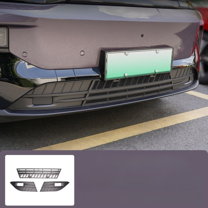 Calandre grillagée de protection anti-insectes de pare-chocs inférieur pour Leapmotor B10 | Grille anti-insectes divisée en 3 pièces, installation par clip