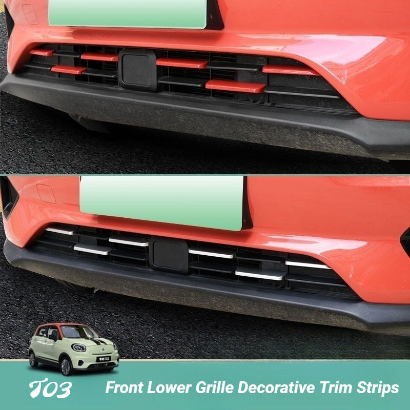 Bandes décoratives de calandre inférieure avant pour Leapmotor T03