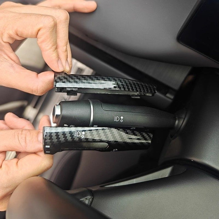 Steering wheel gear selector, wiper lever cover for Leapmotor C10